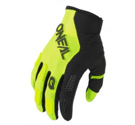 GUANTE O NEAL JUNIOR ELEMENT RACEWEAR NEGRO/AMARILLO NEON