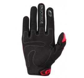 GUANTE O NEAL JUNIOR ELEMENT RACEWEAR NEGRO/ROJO