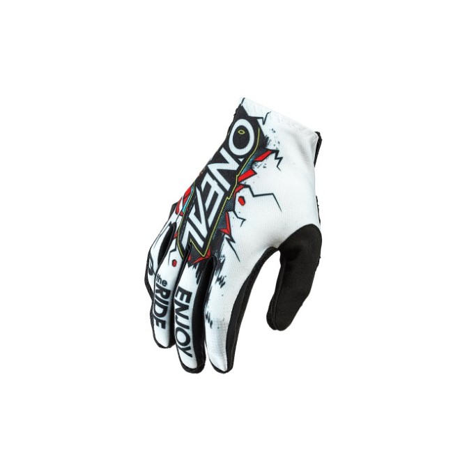 GUANTE O´NEAL MATRIX JUNIOR VILLAIN BLANCO