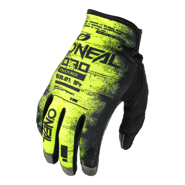 GUANTE MAYHEM SCARZ NEGRO/AMARILLO NEÓN