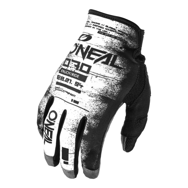 GUANTE MAYHEM  SCARZ NEGRO/BLANCO
