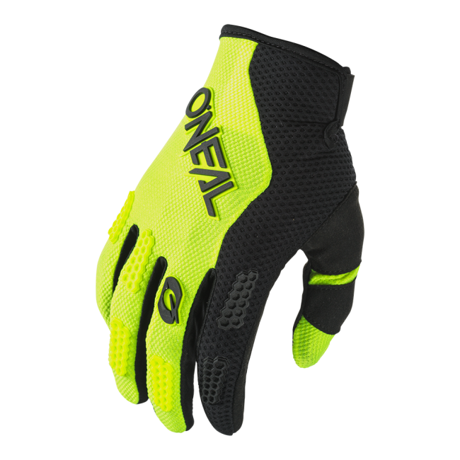 ELEMENT GUANTE RACEWEAR NEGRO/AMARILLO NEÓN
