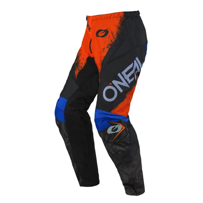 PANTALON  ELEMENT ONEAL 2025 NEGRO-AZUL-NARANJA