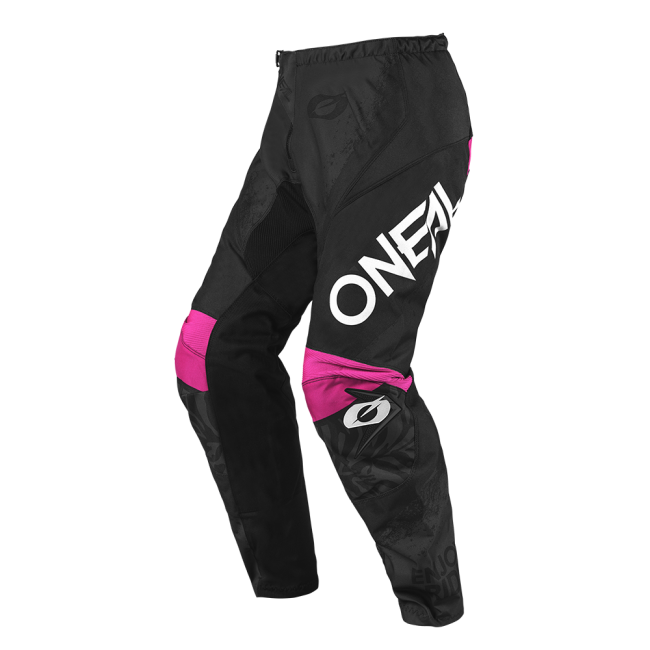 PANTALON  ELEMENT MUJER  ONEAL 2025 NEGRO-ROSA
