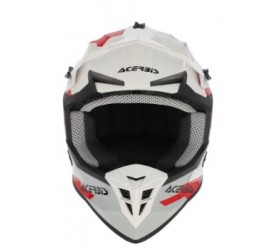 CASCO ACERBIS LINEAR BIANCO/GRIGIO