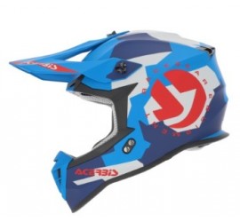 CASCO ACERBIS LINEAR 22-06 BLU/ROSSO2