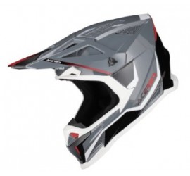 CASCO ACERBIS T711 GRIGIO/NERO