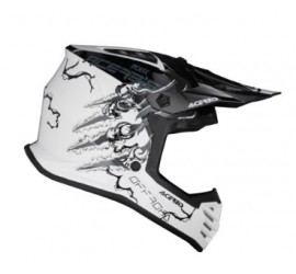 CASCO ACERBIS PROFILE JUNIOR BIANCO/NERO