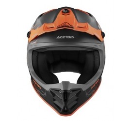 CASCO ACERBIS PROFILE JUNIOR NERO/ARANCIO FLUO