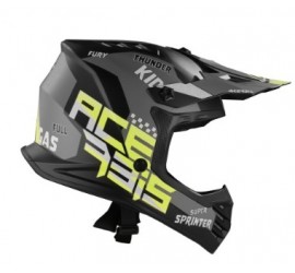CASCO ACERBIS PROFILE JUNIOR NERO/GIALLO FLUO