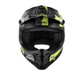 CASCO ACERBIS PROFILE JUNIOR NERO/GIALLO FLUO