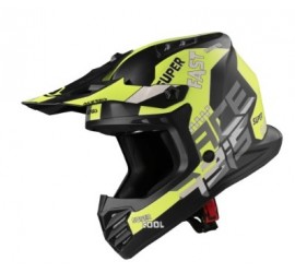 CASCO ACERBIS PROFILE JUNIOR NERO/GIALLO FLUO