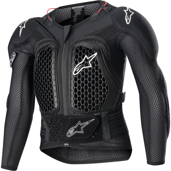 PETO ALPINESTARS JUNIOR BIONIC ACTION V2 NEGRO