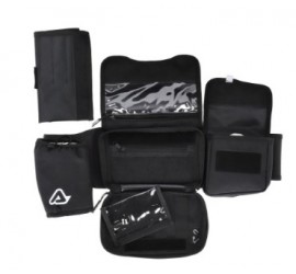 RIÑONERA ACERBIS PROFILE LOGO WAIS PACK NEGRO/ BLANCO