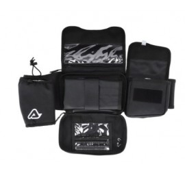 RIÑONERA ACERBIS PROFILE LOGO WAIS PACK NEGRO/ BLANCO