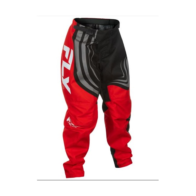 PANTALON F-16 FLY JUNIOR ROJO-NEGRO 2025