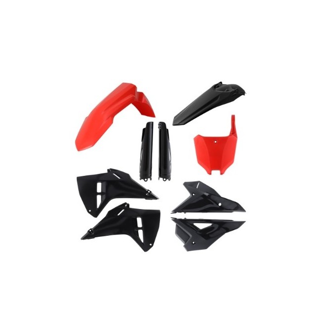 FULL KIT PLASTICO ACERBIS HONDA CRF 250/450 R 2025 ROJO/NEGRO
