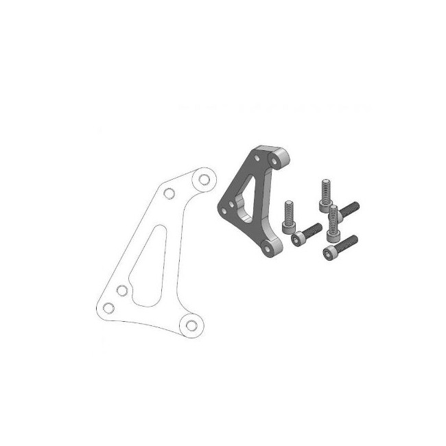 SOPORTE DE DISCO GAS GAS 320MM MOTO MASTER MC-EC-EX 125-515 00-24