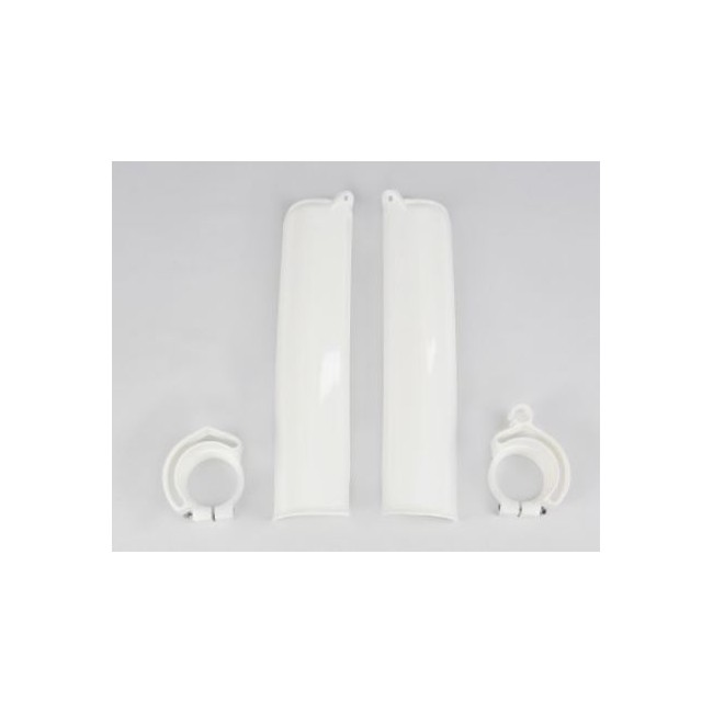 PROTECTOR DE HORQUILLA UFO KTM SX125 90-92 BLANCO