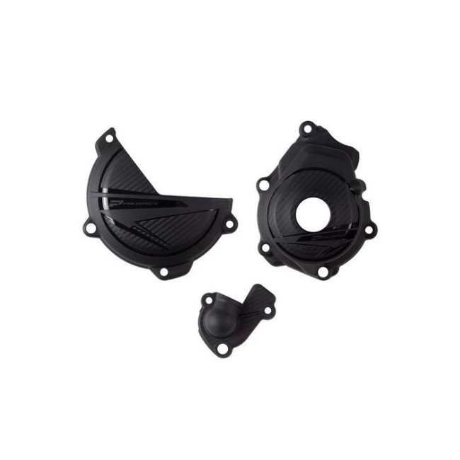 ProtectorTapa Embrague+Encendido+BombaAgua PolisporTKTM/HUS SX-F/FC250/350 23-24