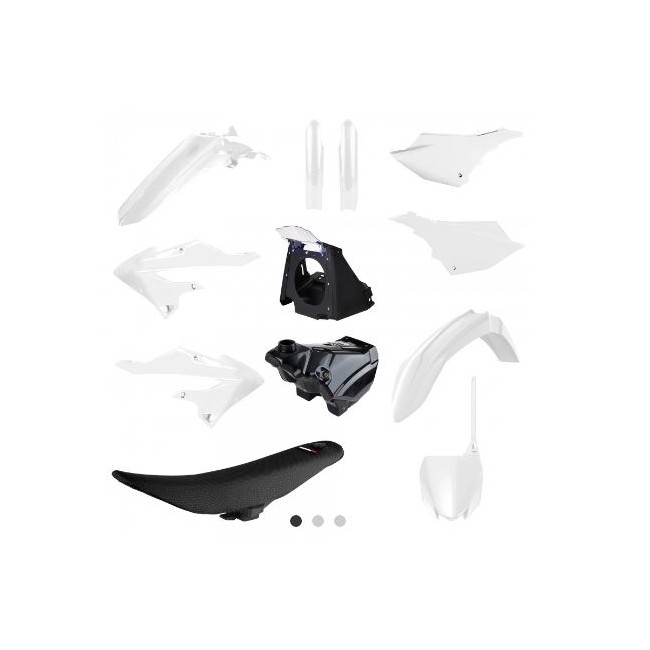 FULL KIT RESTYLING YAMAHA YZ125/250 (02-21) ESTILO (22) BLANCO