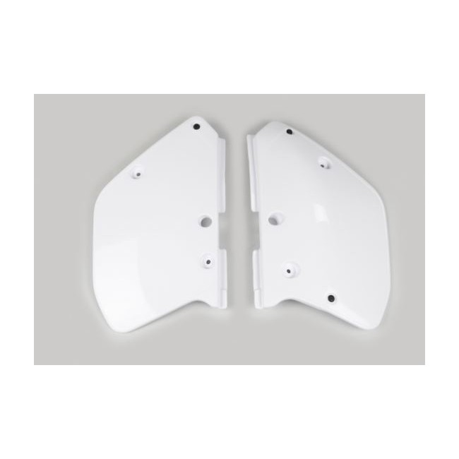 PORTANUMEROS LATERALES UFO YAMAHA YZ 125-360 89-90 BLANCO