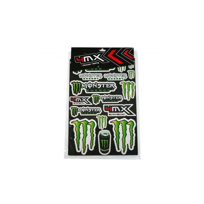 ADHESIVOS VARIADOS MONSTER 4MX