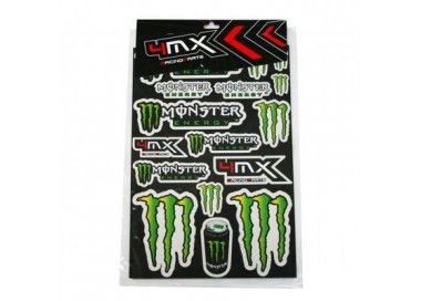 ADHESIVOS VARIADOS MONSTER 4MX