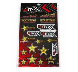 ADHESIVOS VARIADOS ROCKSTAR 4MX