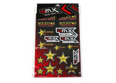 ADHESIVOS VARIADOS ROCKSTAR 4MX