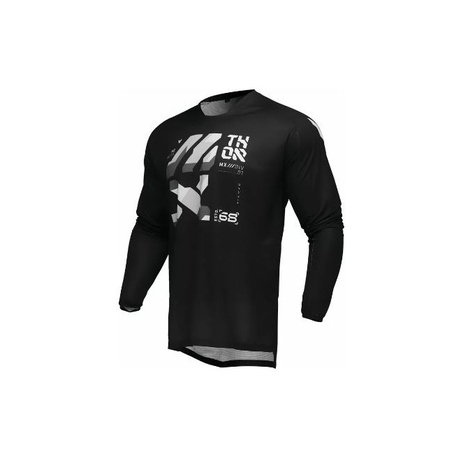CAMISETA THOR LAUNCH FORGE GRIS-NEGRO