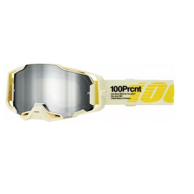 GAFAS 100% ARMEGA AMARILLO