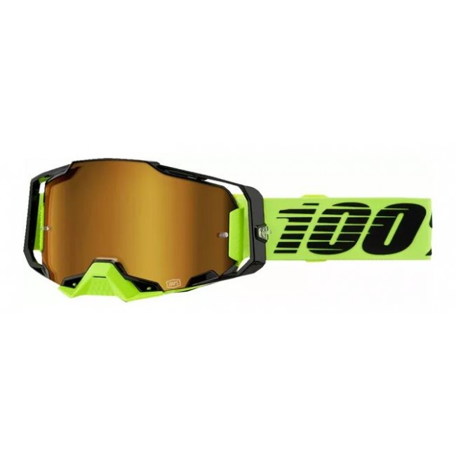 GAFAS 100% ARMEGA AMARILLO-NEGRO