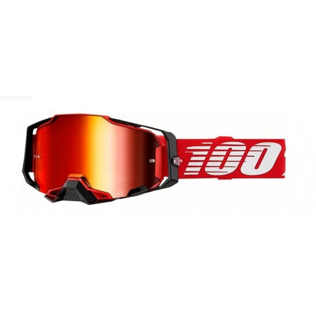 GAFAS 100% ARMEGA ROJO-NEGRO-BLANCO