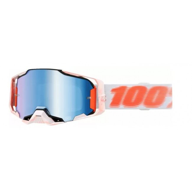 GAFAS 100% ARMEGA NARANJA-BLANCO