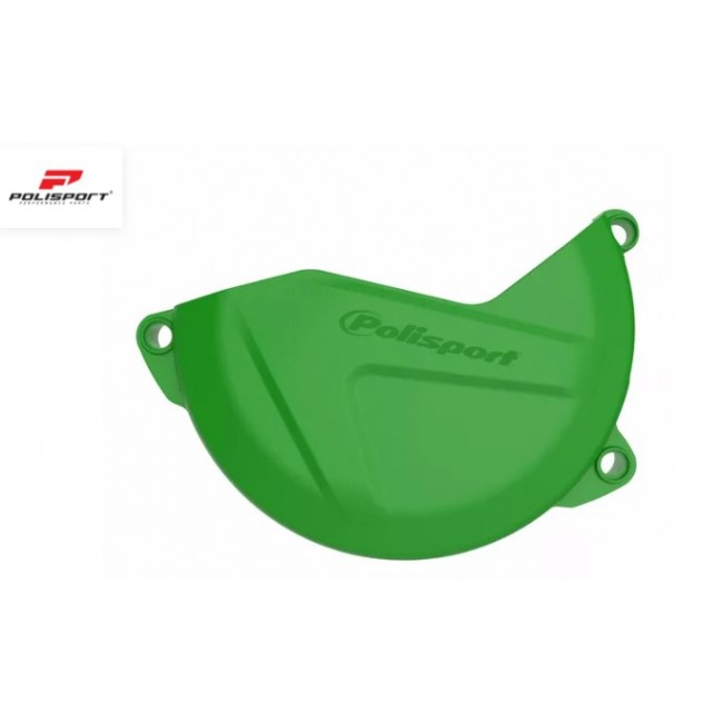 PROTECTOR TAPA EMBRAGUE POLISPORT KAWASAKI KXF 450 16/20 VERDE