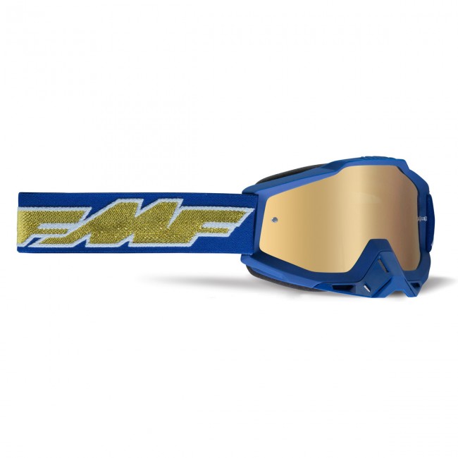 FMF POWERBOMB GOGGLE ROCKET DEEP NAVY GOLD