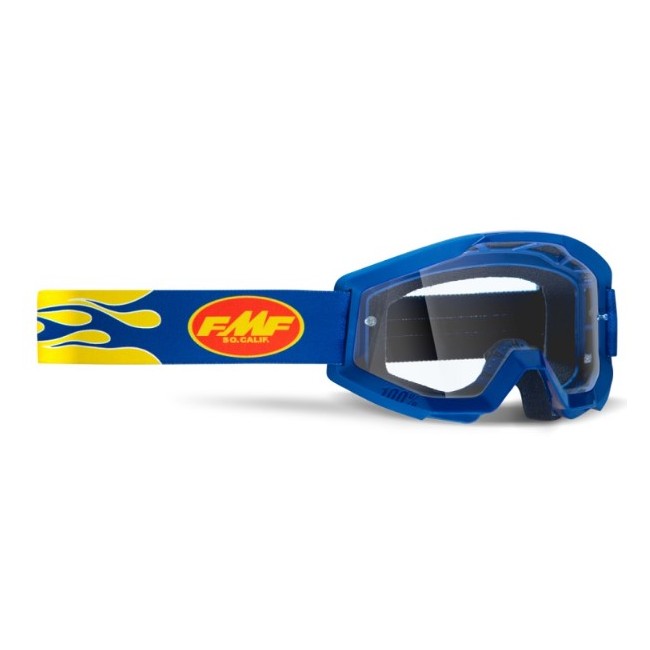 GAFAS FMF POWERCORE FLAME NAVY