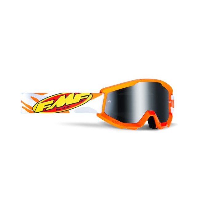 GAFAS FMF POWERCORE YOUTH (JUNIOR)  ASSAULT GREY - MIRROR SILVER
