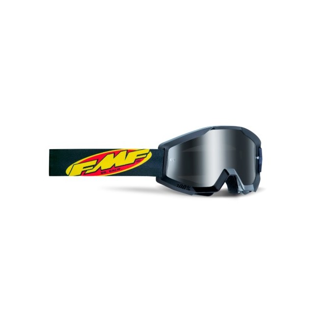 GAFAS FMF POWERCORE YOUTH (JUNIOR) CORE BLACK - MIRROR SILVER