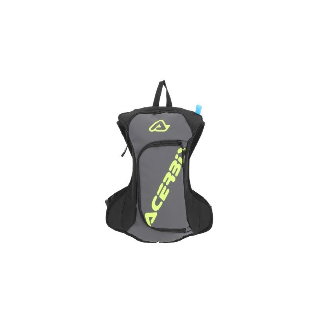 MOCHILA ACQUA LOGO BACKPACK  ACERBIS NEGRO-GRIS-AMARILLO