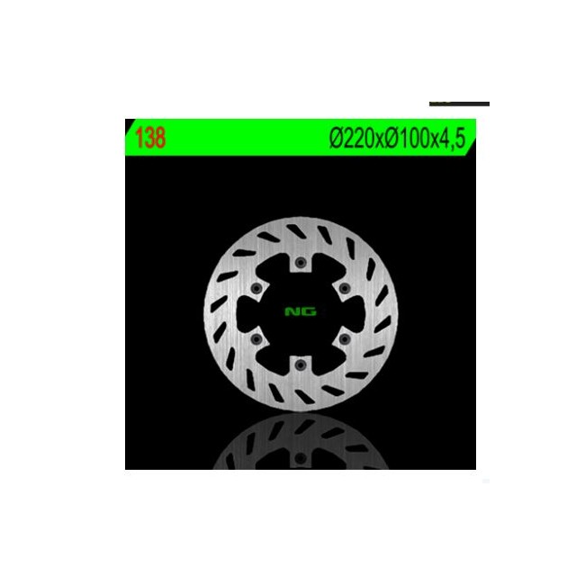 DISCO DE FRENO NG BRAKES REDONDO FINO TRASERO  KX 125-250-500