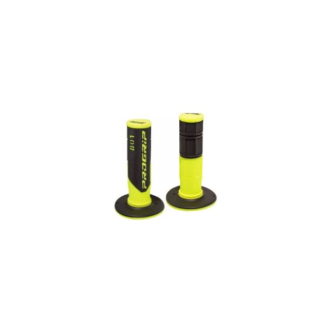 PUÑOS PRO GRIP 801  NEGRO-AMARILLO