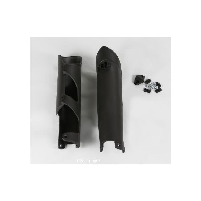 PROTECTOR DE HORQUILLA UFO KTM SX 07/14 EXC 08/15 NEGRO