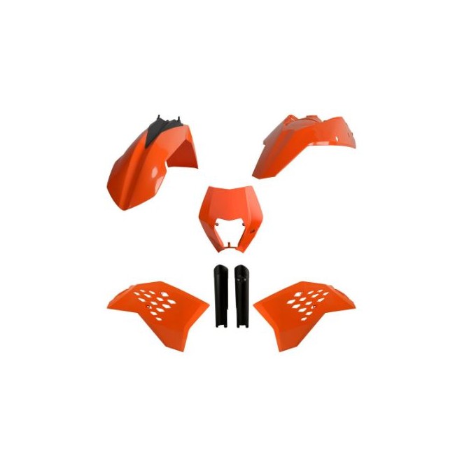 FULL KIT POLISPORT KTM EXC 125 08-11 COLOR ORIGINAL
