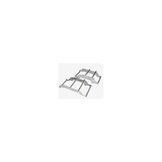 PROTECTOR DE RADIADOR DE ALUMINIO DE HIERRO PULIDO KTM 2T Y 4T 03-07