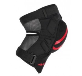 RODILLERAS ACERBIS SOFT NEGRO/ROJO