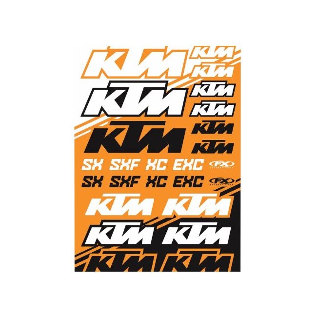 KIT DE ADHESIVOS KTM