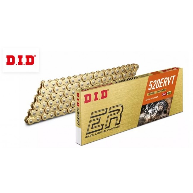 CADENA 520 DID 520ERVT X-Ring serie oro