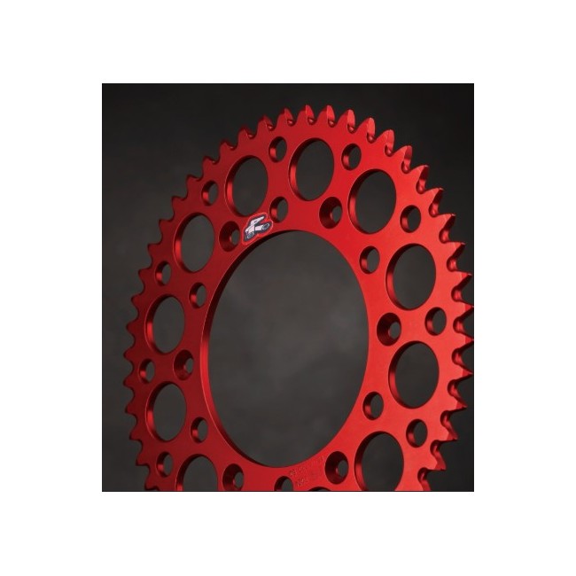 CORONAS RENTHAL HONDA CR/CRF 80/85/150 ALUMINIO ANONIZADO ROJO